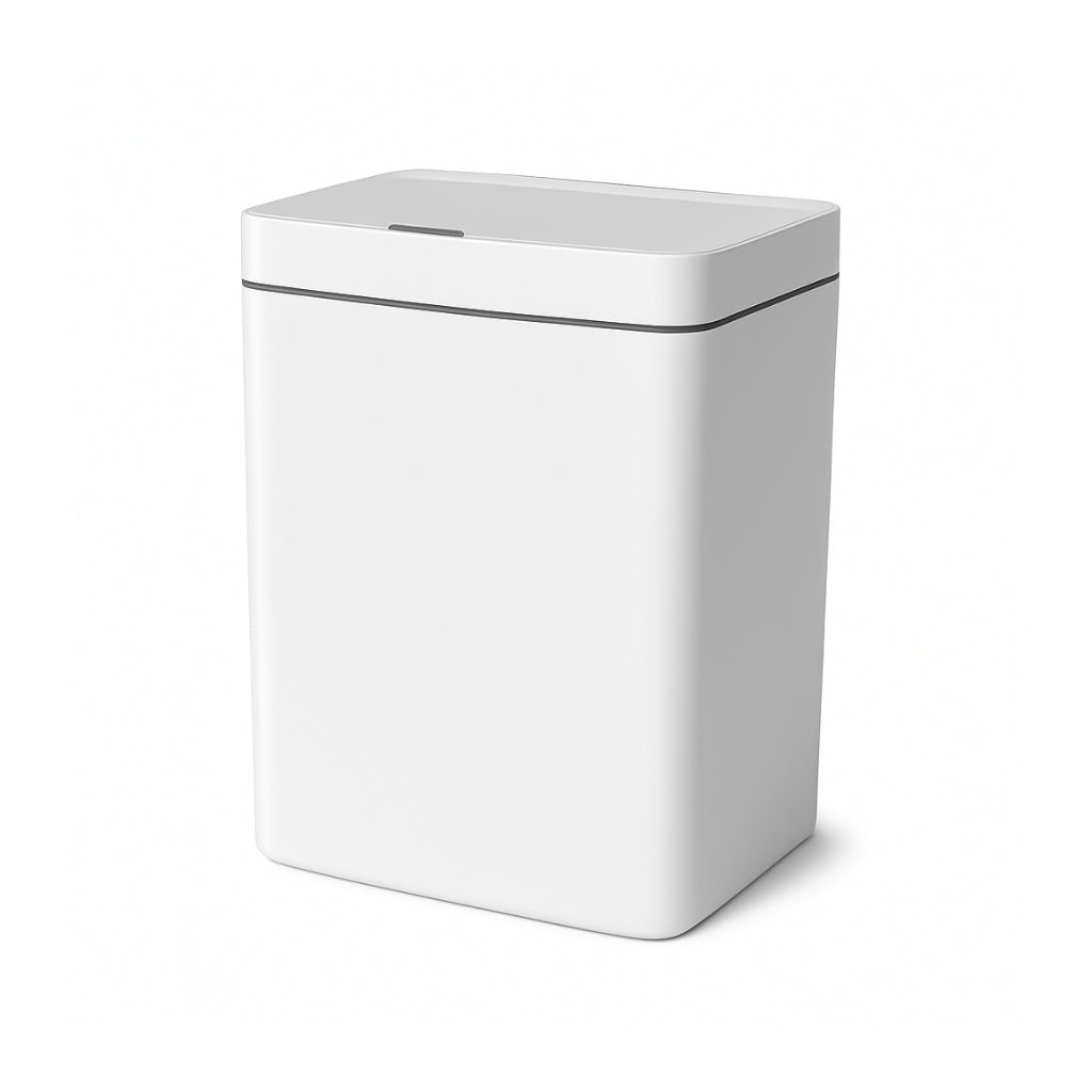 smart bathroom trash can